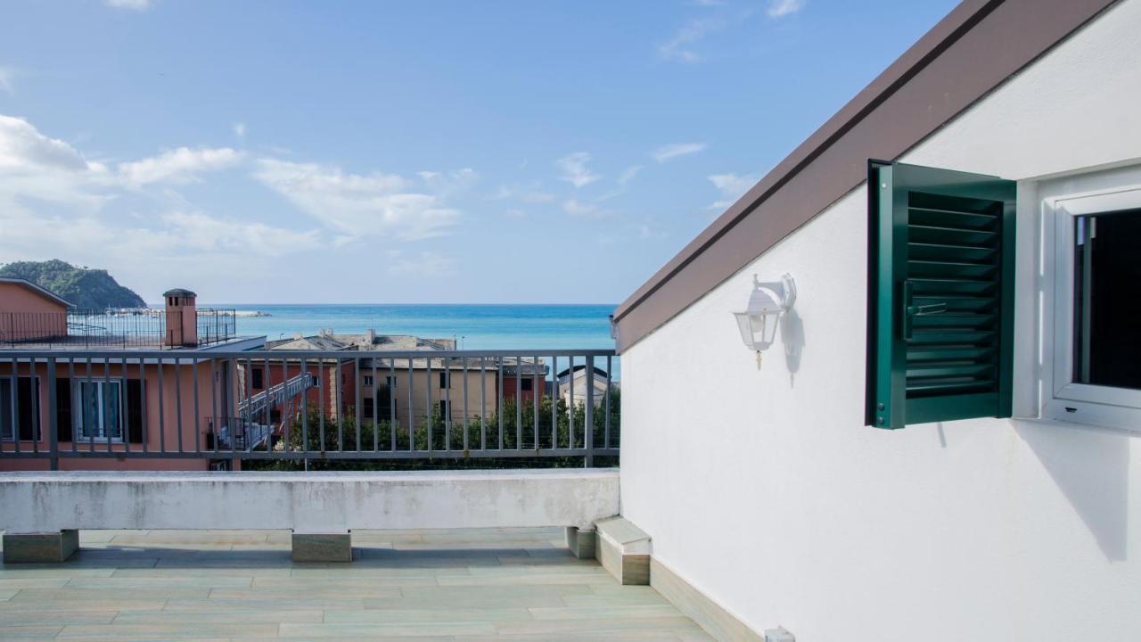 009 - Attico Sant'Anna Vista Mare 150M Dalla Spiaggia Con Terrazza Privata Sestri Levante Exterior foto