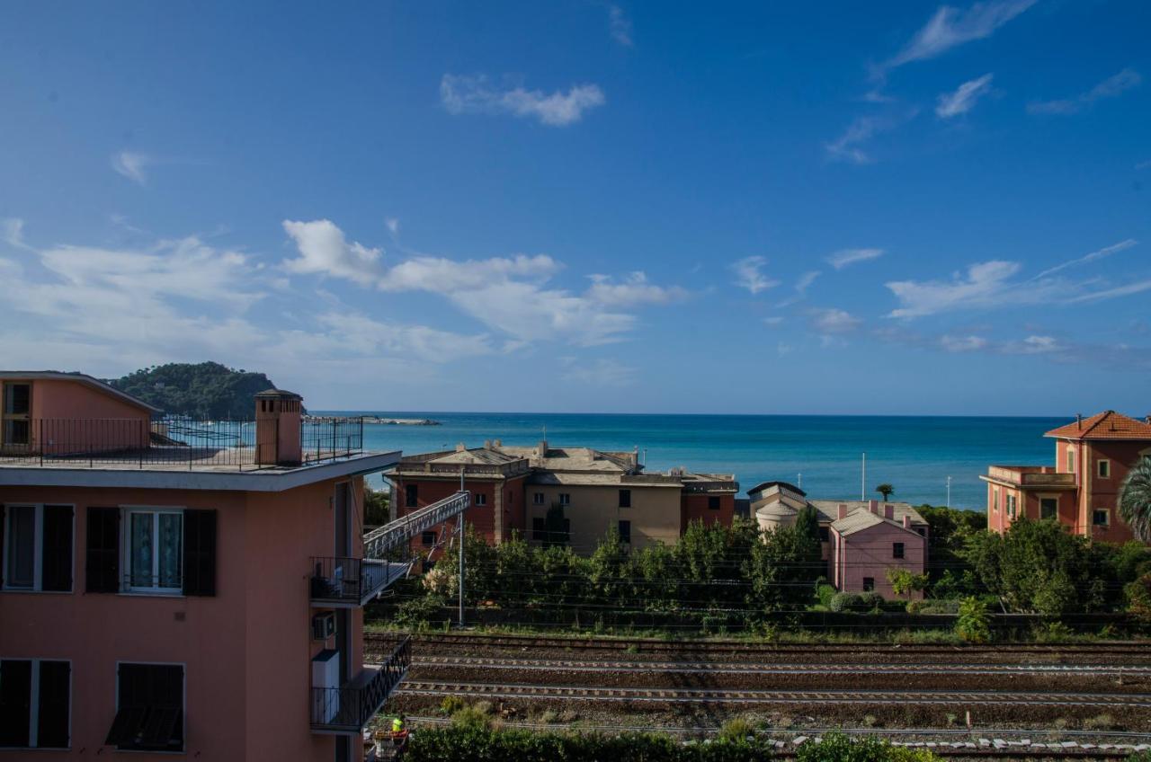 009 - Attico Sant'Anna Vista Mare 150M Dalla Spiaggia Con Terrazza Privata Sestri Levante Exterior foto